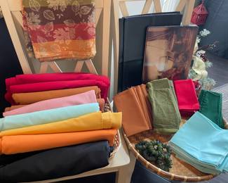 napkins and table cloths