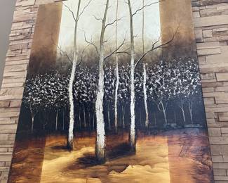 Large canvas "Trees"