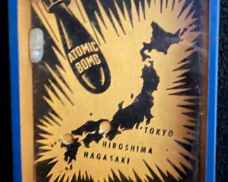 1940’s A.C. Gilbert Co Atomic Bomb Handheld Game