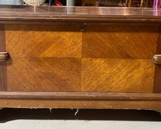 Vintage Blanket/Cedar Chest