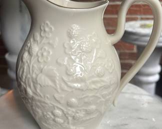 Lenox BlackBerry Pitcher with Gold trim