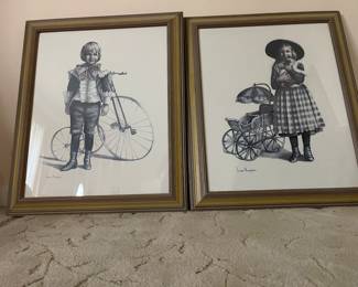 Joanne Thompson Victorian Boy and Girl