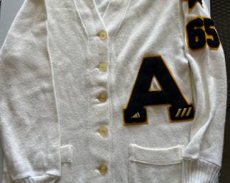 1965 Akron high school letter sweater