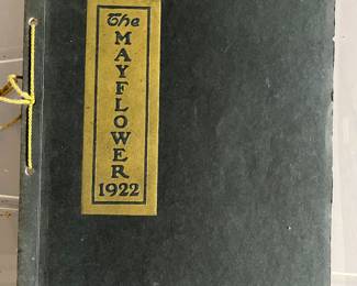 1922 Plymouth High School Mayflower Yearbook