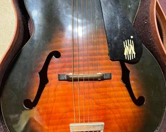 Vintage Harmony Monterey Archtop Guitar