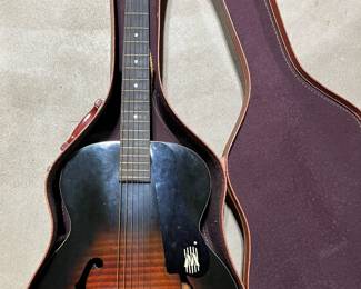 Vintage Harmony Monterey Archtop Guitar