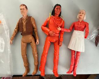 Vintage Johnny West and the Best of the West, Geronimo, and Jane West