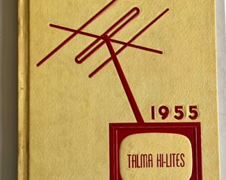 1955 Talma high school yearbook