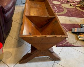 Sheep’s trough coffee table - super cool!