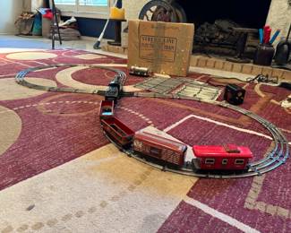 1950’s Stream Line steam type electric train