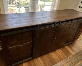 Farmhouse style buffet/entertainment center