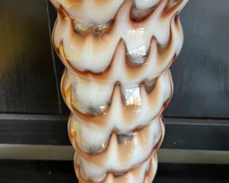 Art glass vase from Poland