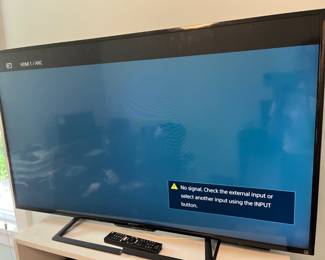 $125 Sony Bravia model KDL48R510C. Serial number 5296375