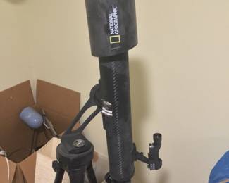 National Geographic telescope and tripod $55