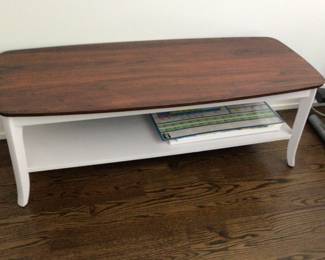 Refinished coffee table
