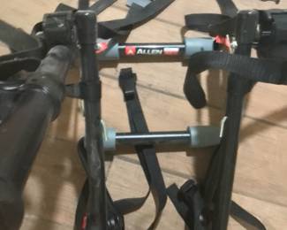 Allen car bike rack