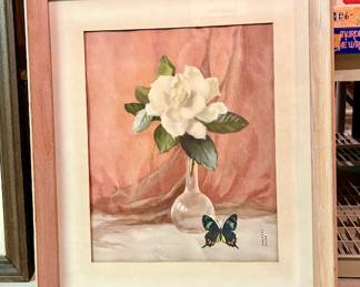 Orval Caldwell original artwork, American artist, 1895-1972