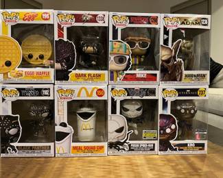Collectible Funko Pops (some SOLD)