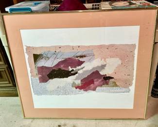 Abstract Artwork, mixed media