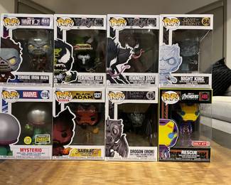 Collectible Funko Pops (some SOLD)