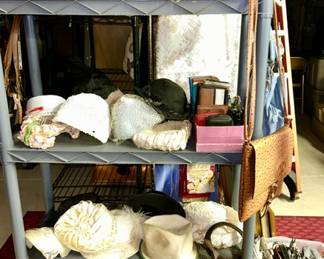 Hat collection, purses and wallets