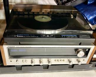 Pioneer Stereo Receiver, Model SX-535, Pioneer Full Automatic Turntable,  PL-L50, Linear Tracking Direct Drive