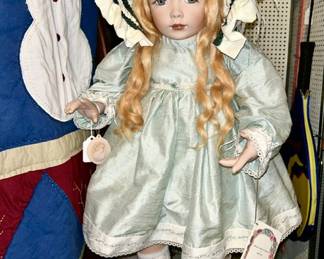 Collectible doll w/ tag