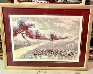 Large print "Early Bloom", signed & numbered