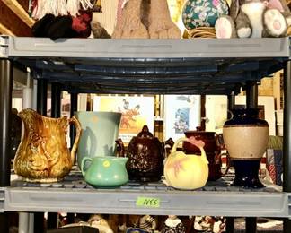 Antique Bennington pottery, pottery, etc.