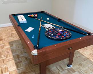 6’ Pool Table 