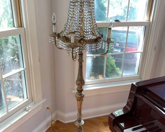 Liberace Style Piano Candelabra 
