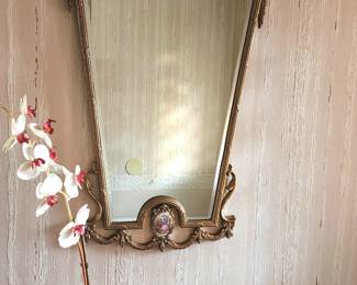 Victorian styled mirror