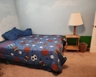 AVAILABLE AT HALF PRICE !!!
Full bed mattress, box springs and frame