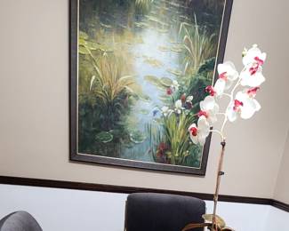 assorted wall art and home decor