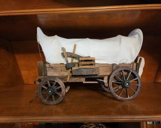 decorative covered wagon