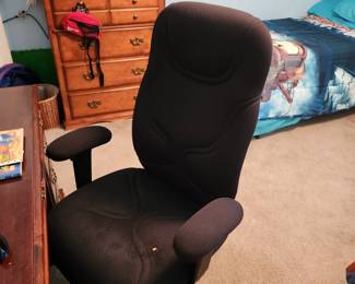 swivel and adjustable desk chair