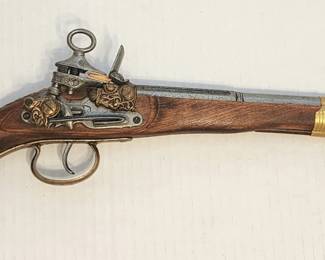 Replica flintlock prop gun pirate pistol 