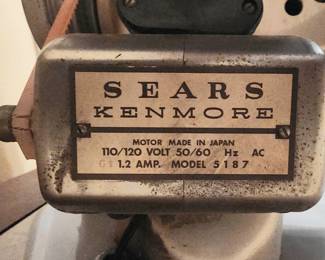 Sears Kenmore sewing machine