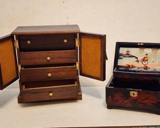 vintage jewelry boxes