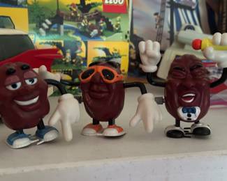 Vintage California Raisins figures