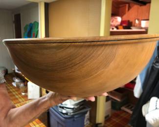 This wood bowl is to die for