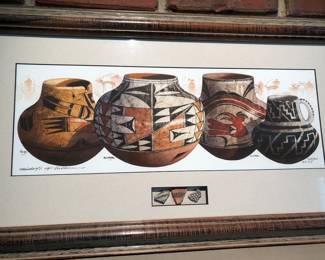 Signed art by Michael McCullough