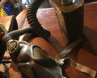Old gas mask