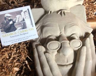 Much cool statuary and other garden items