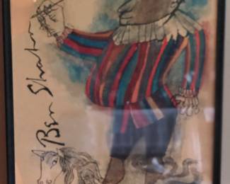 Many pieces of signed Art