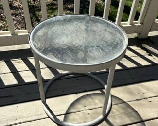 Brown Jordan side table