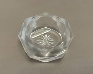 Vintage Starburst Salt Cellar
