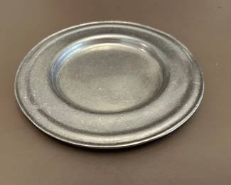 Vintage Carson Pewter Bread/Dessert Plate
