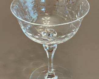 Vintage Princess House Wine Glass