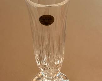 Vintage Capri Crystal Bud Vase